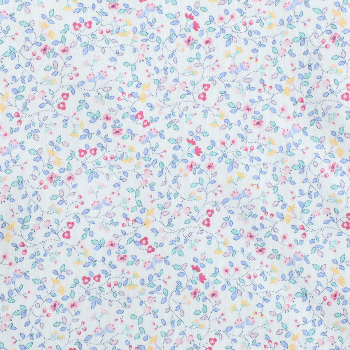 Girls T-Shirt - Dark Pink Floral
