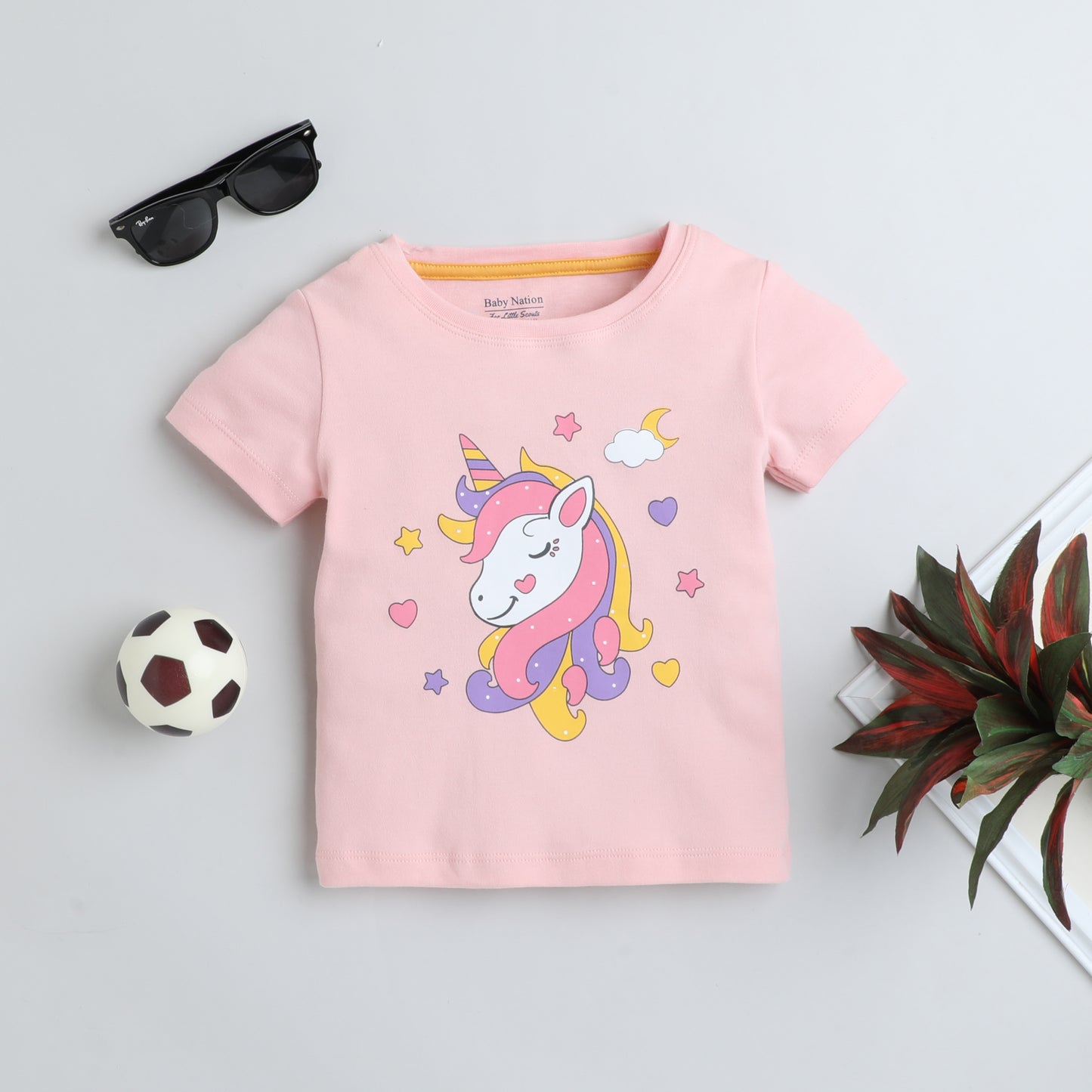 Girls Printed Tee- Pack of 3