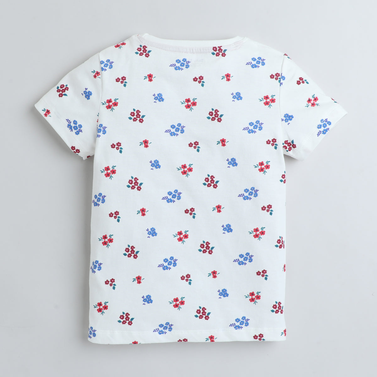 Girls T-Shirt - White Flower