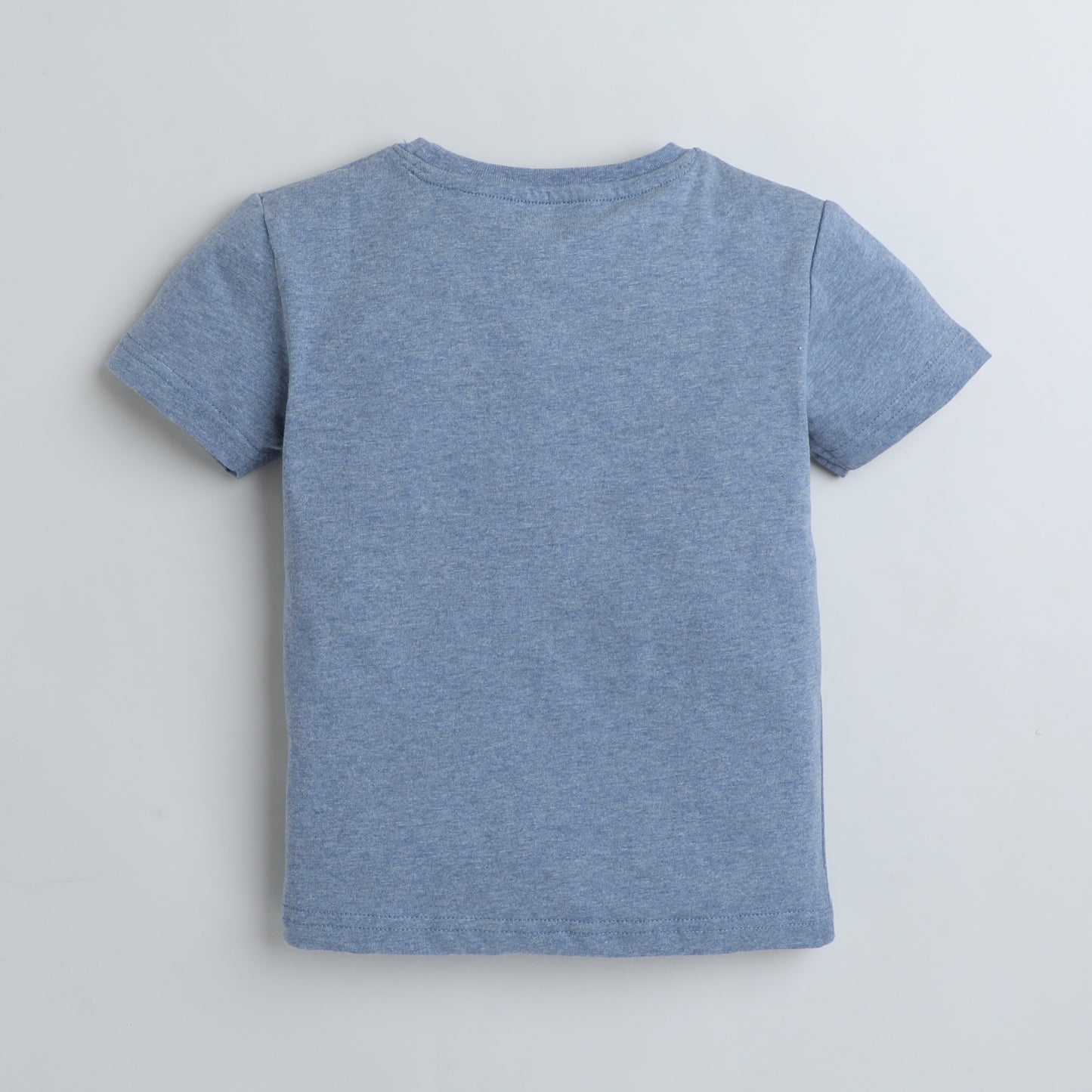 Boys T-Shirt - Blue Smile Print