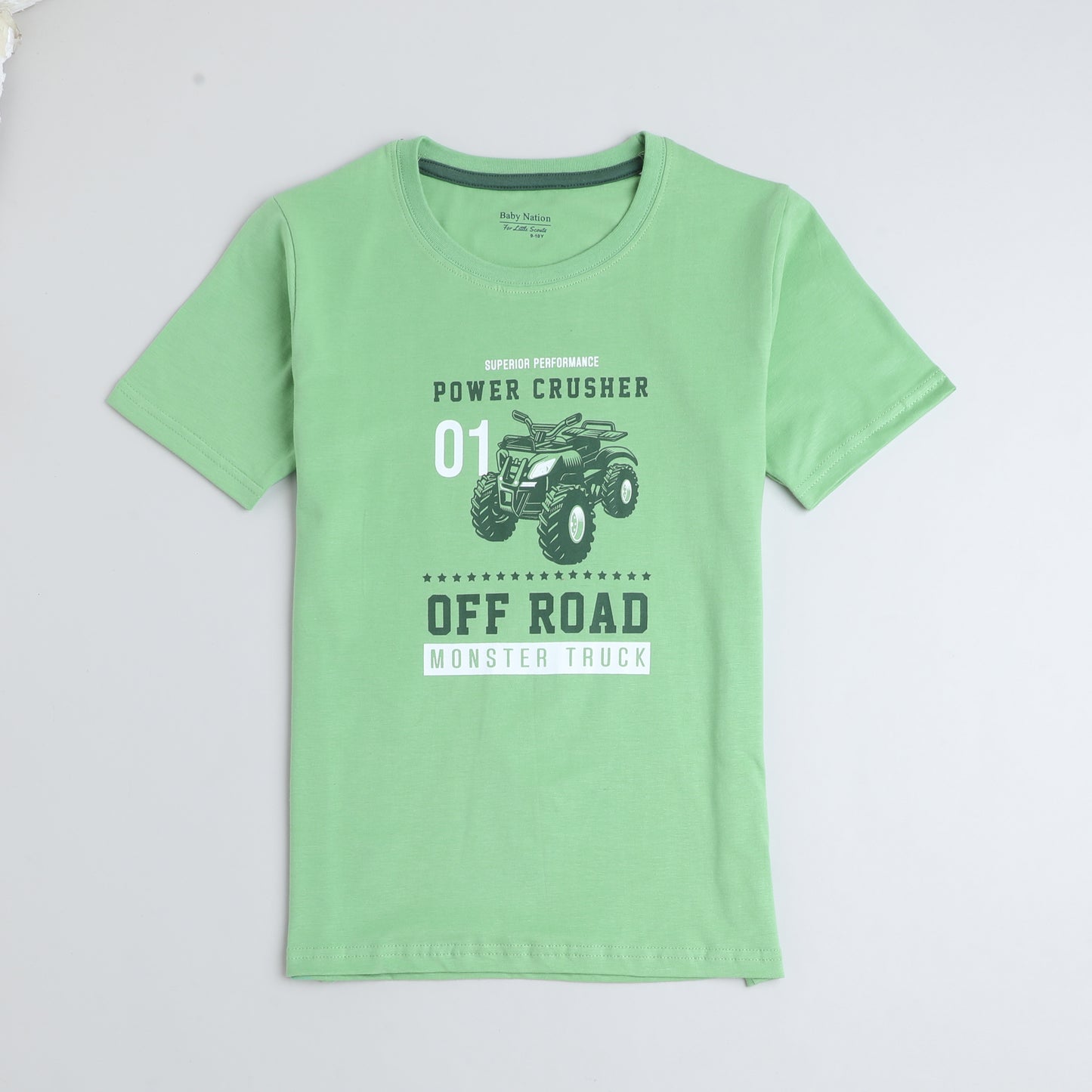 Graphic Print T-Shirt With Shorts Set