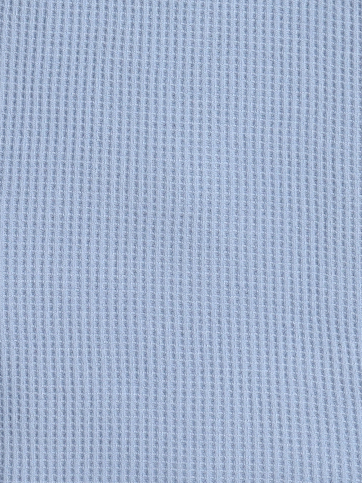 Baby Nation Cotton Knit Half Sleeves Blue Waffle Solid Coordinating Shorts Set - Blue