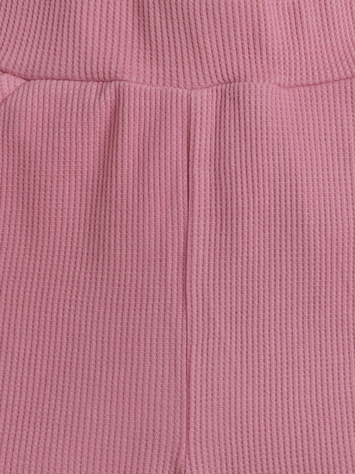 Unisex Shorts - Pink Waffle