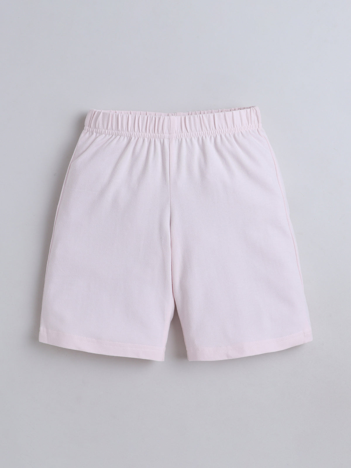 Unisex Solid Shorts - Light Pink