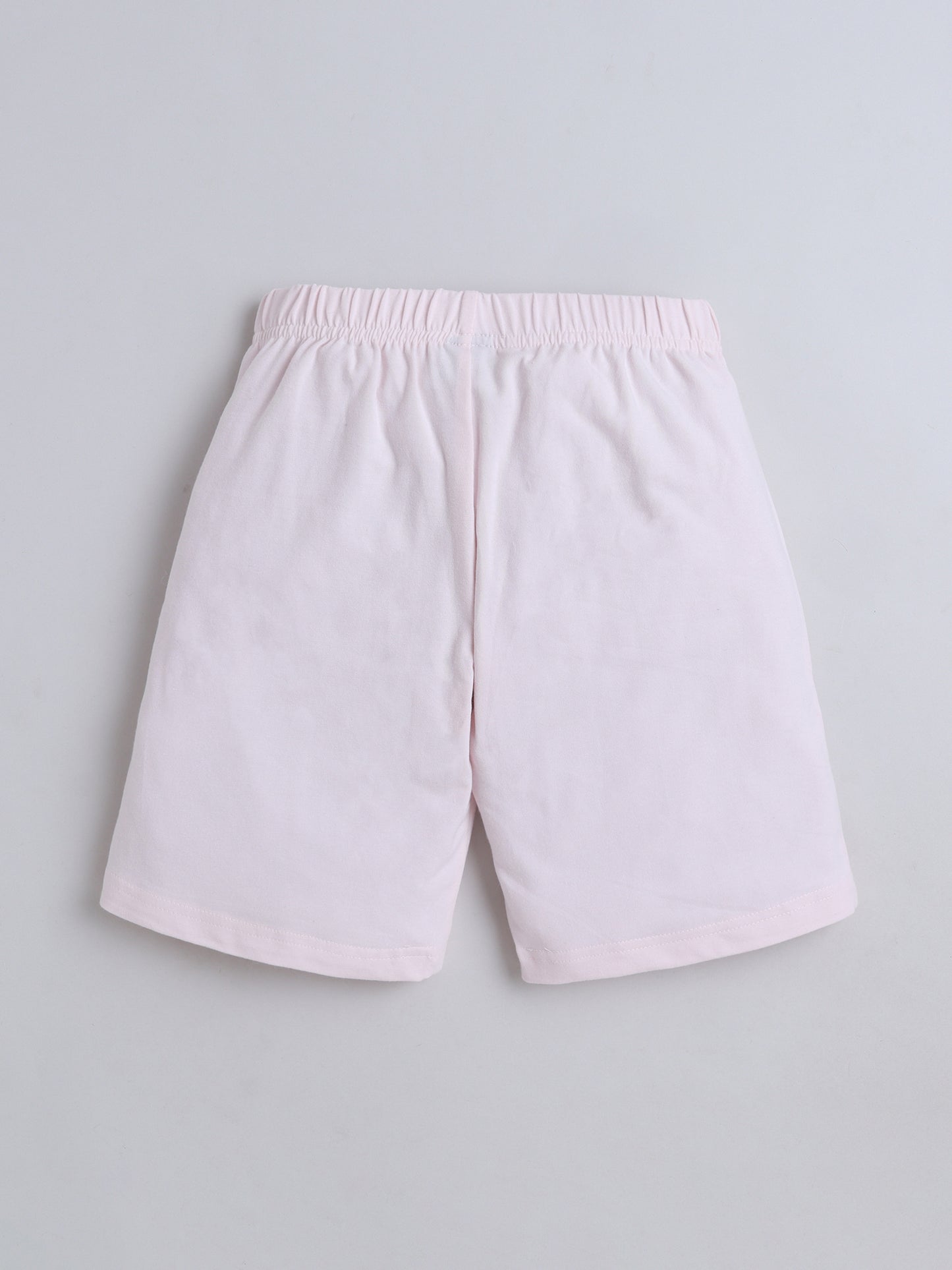 Unisex Solid Shorts - Light Pink