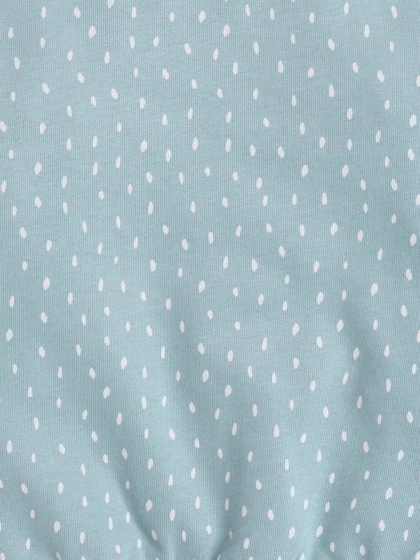 Unisex Kids Polka Dot Sweatshirt – Mint Green