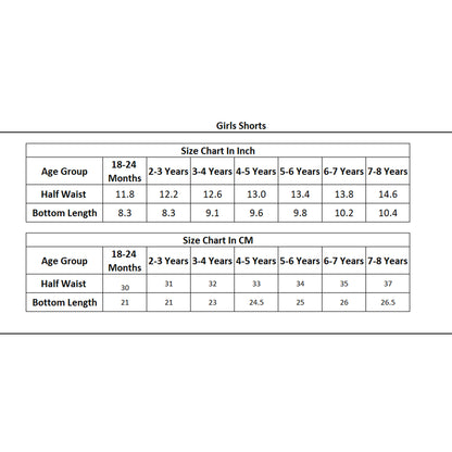 Red & White Striped Cotton Shorts