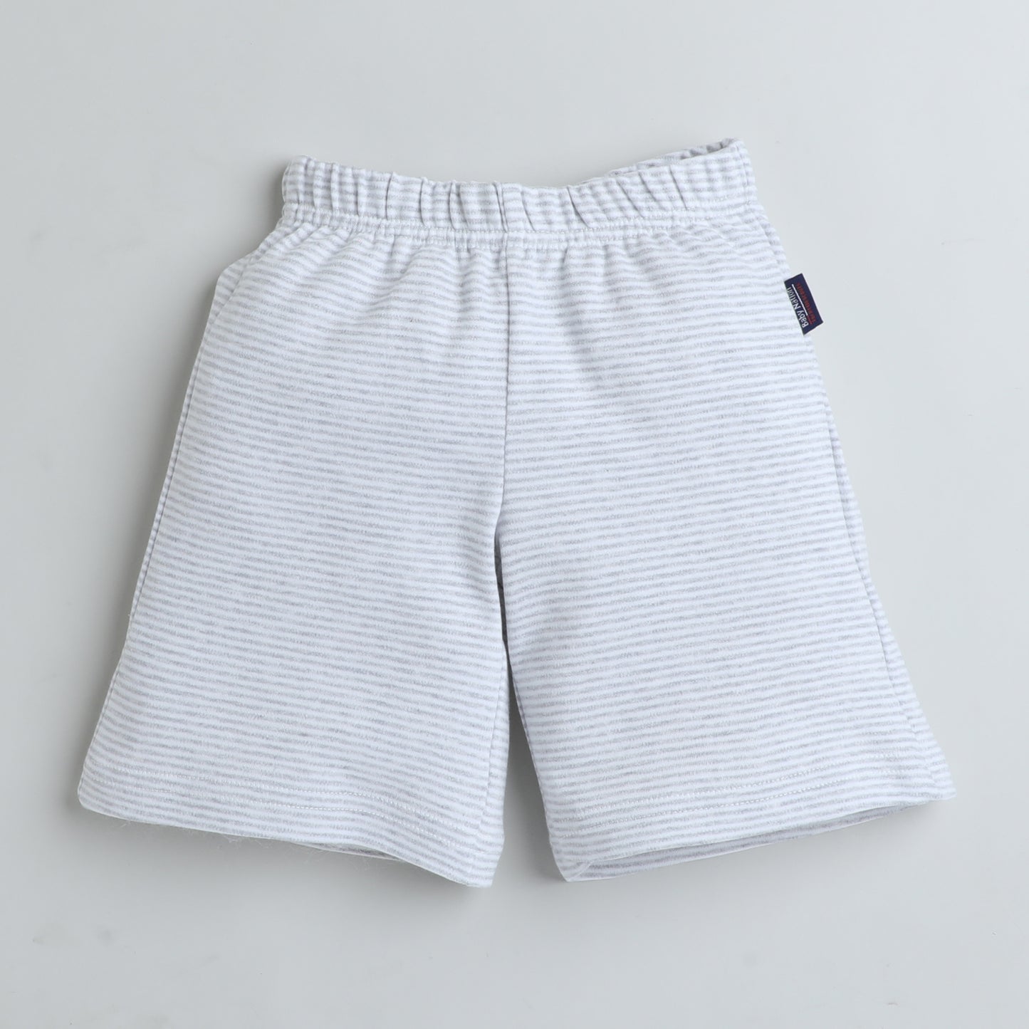 Unisex Shorts - Silver Stripes