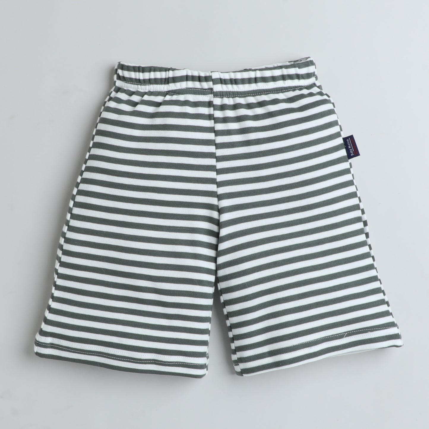 Unisex Shorts - Green Stripes