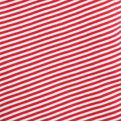 Boys Casual Printed Shorts - Mini Red Stripes