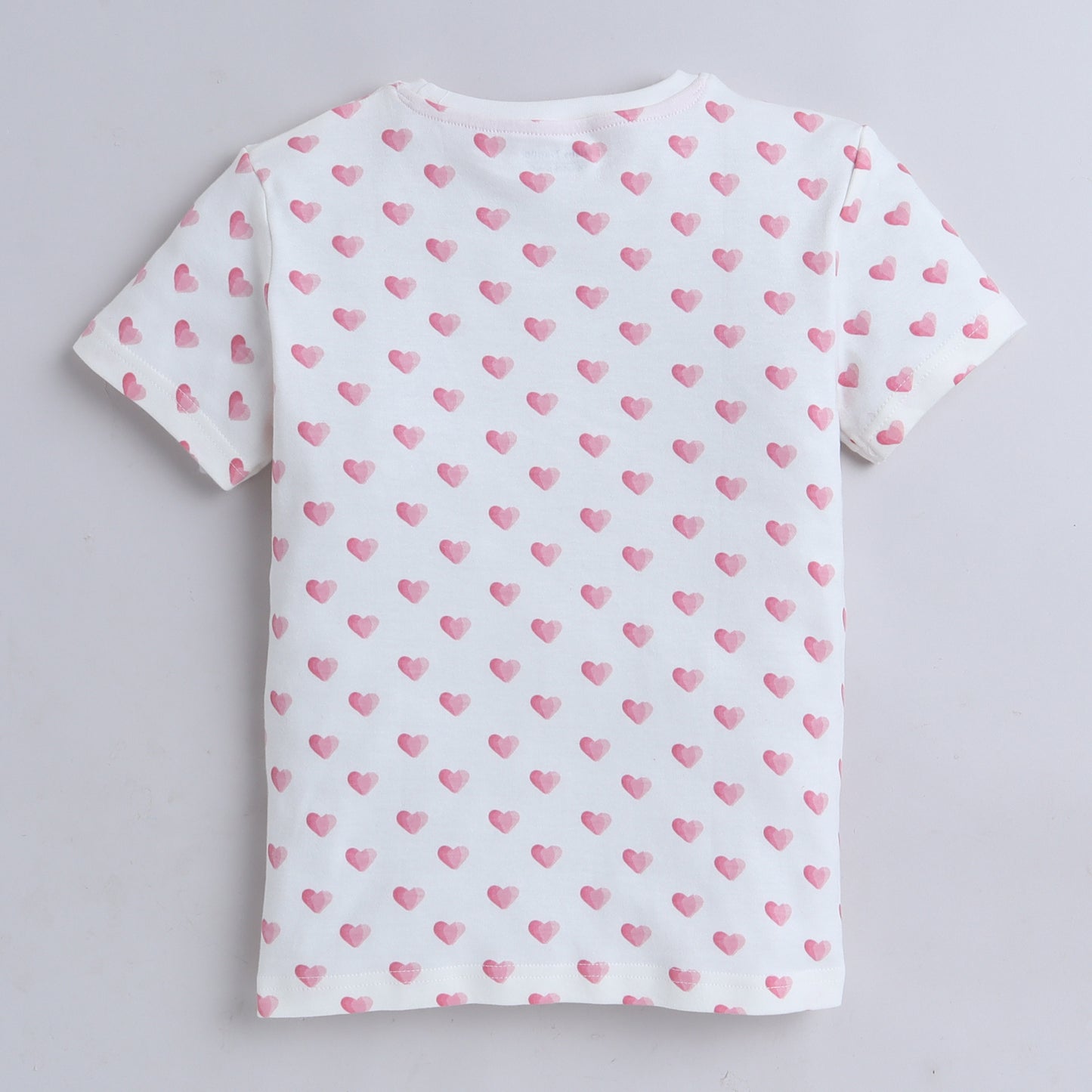 Boys T-Shirt - White Heart