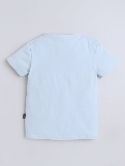 Unisex Cotton Coord Sets- Blue Glitter