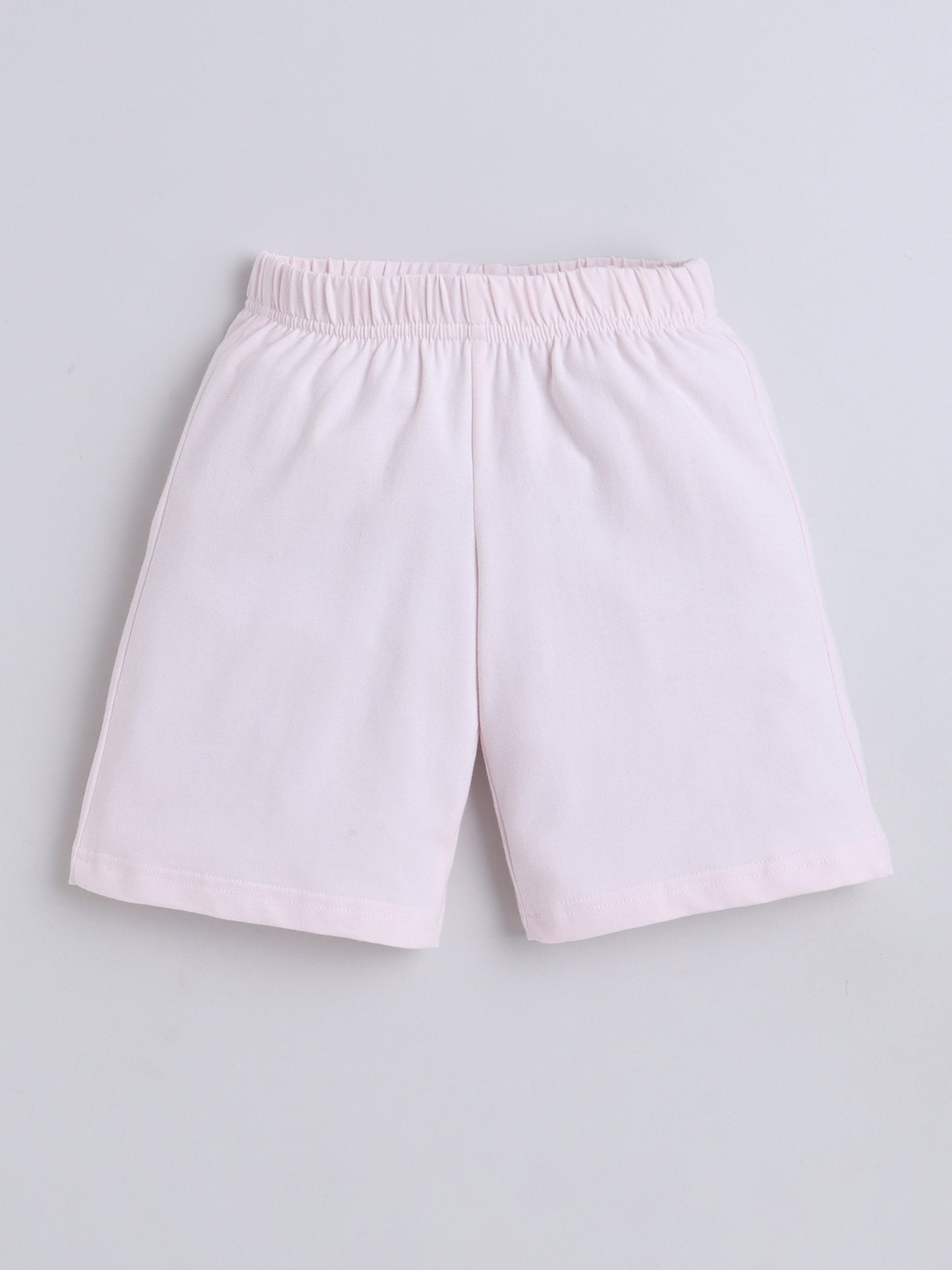 Unisex Cotton Coord Sets-Pink Glitter