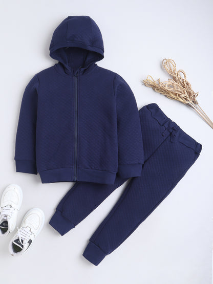 Hoodie Cooed Set - Navy