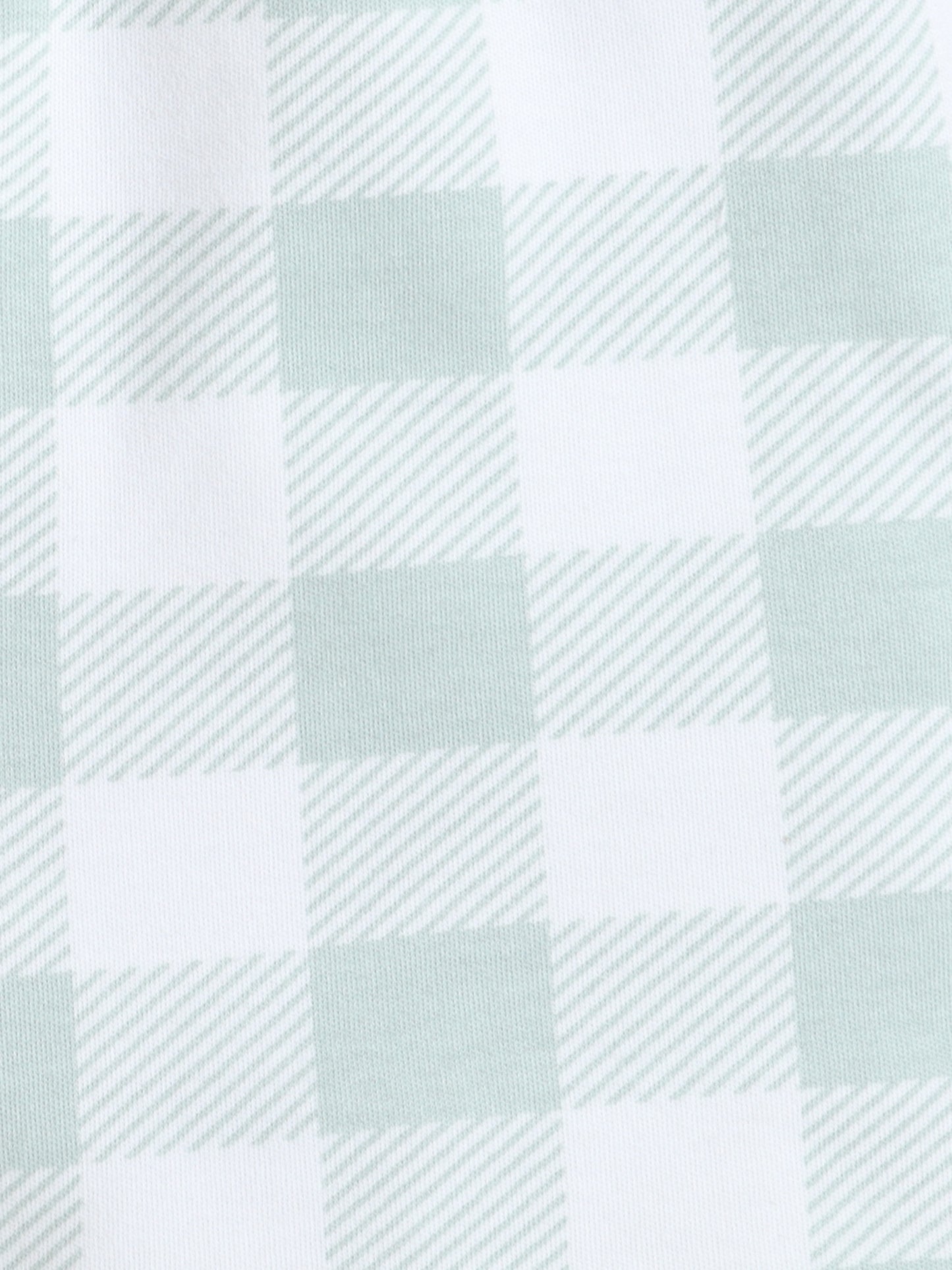 Baby Nation Cotton Knit Half Sleeves Checks Printed Coordinating Shorts Set - Light Grey