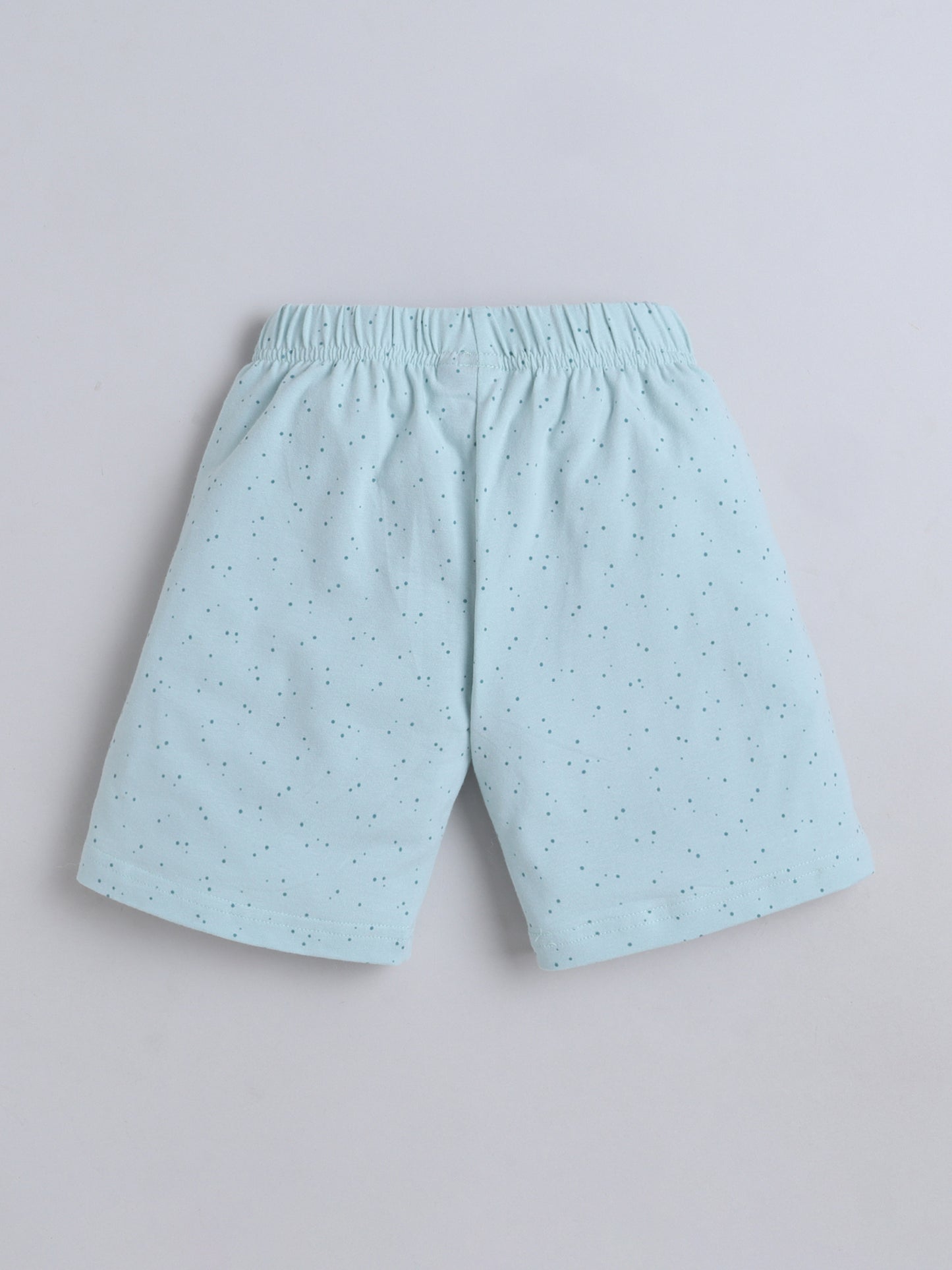 Unisex Solid Shorts - Green Dot