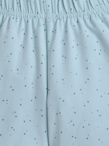 Unisex Solid Shorts - Green Dot