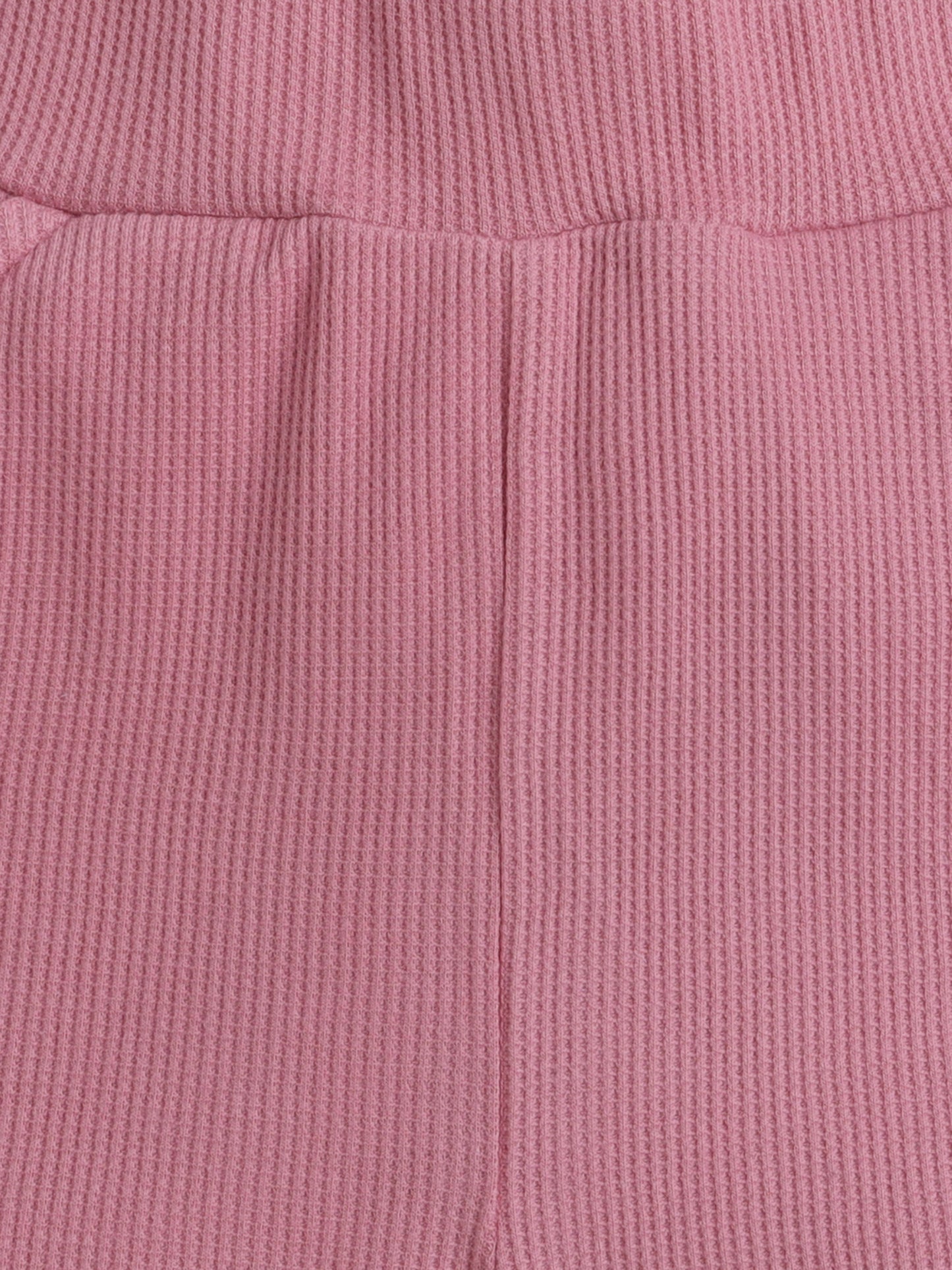 Unisex Shorts - Pink Waffle