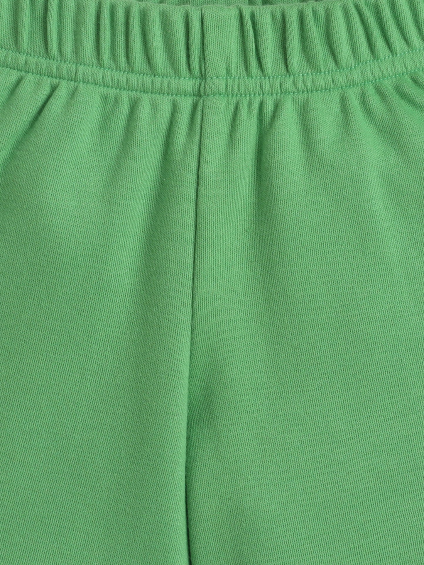 Unisex Solid Shorts - Green