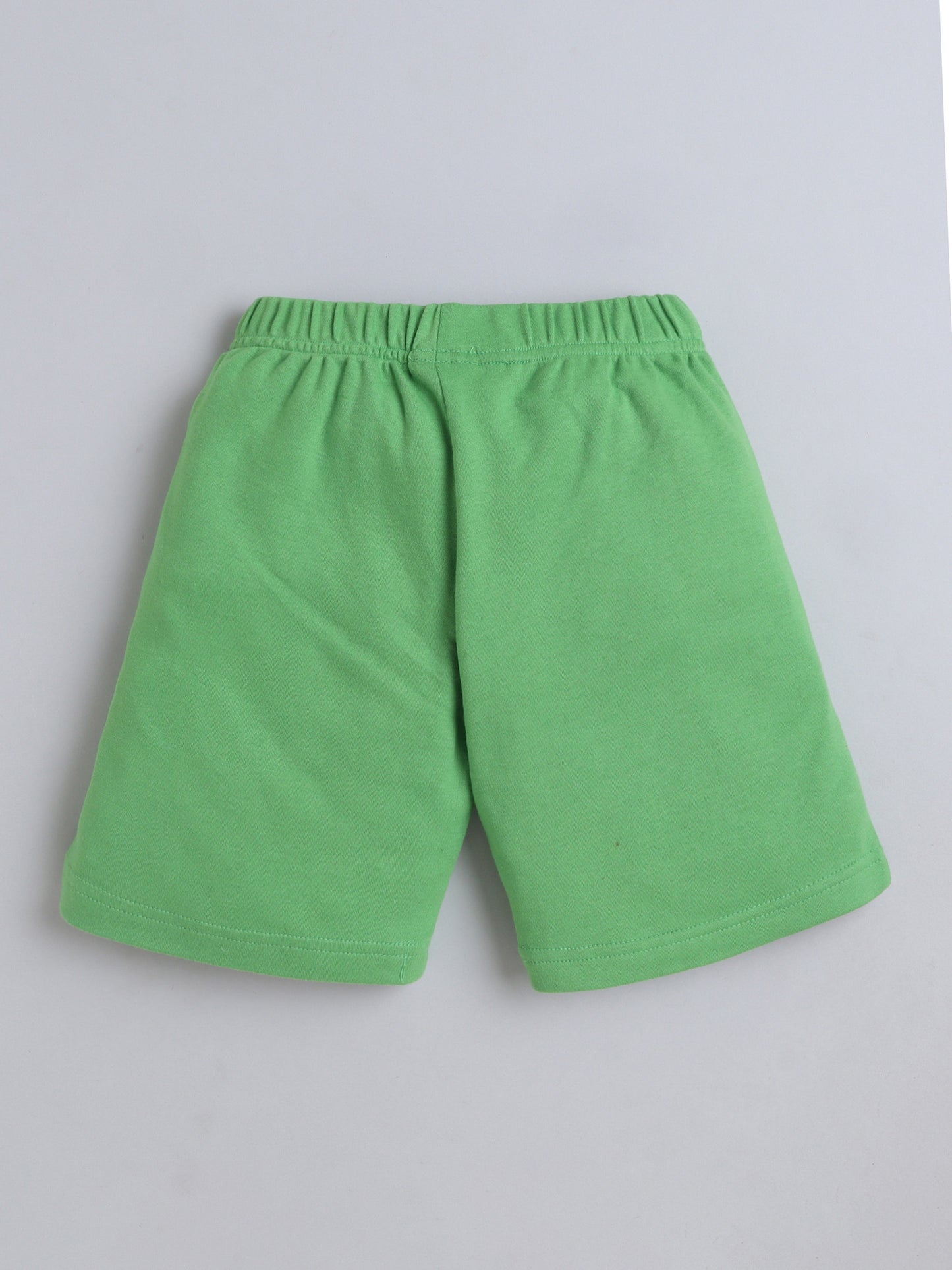Unisex Solid Shorts - Green
