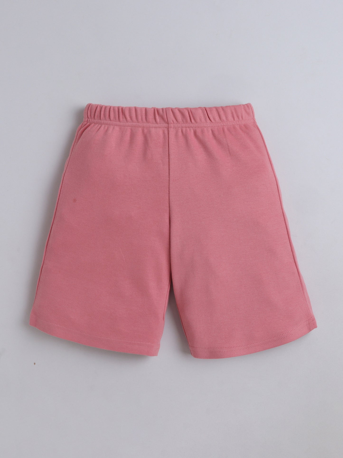 Unisex Solid Shorts - Matte Pink