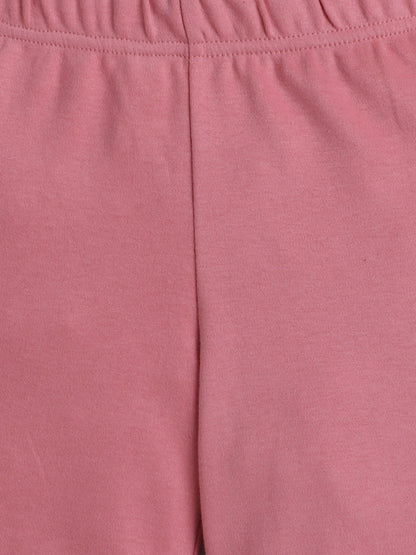 Unisex Solid Shorts - Matte Pink