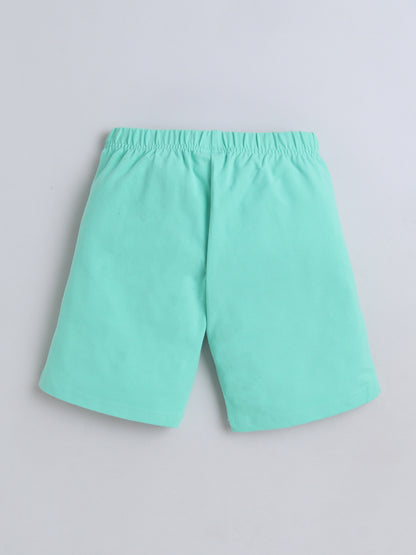 Unisex Solid Shorts - Bright Green