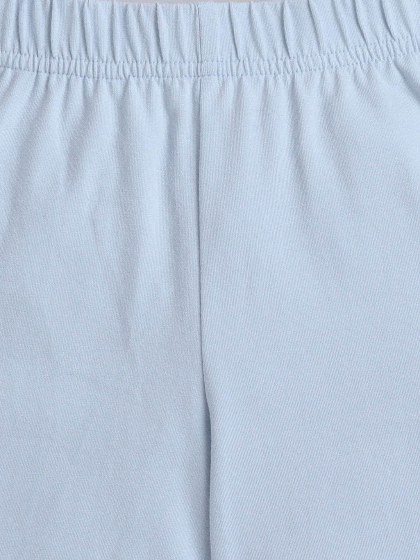 Unisex Solid Shorts - Light Blue