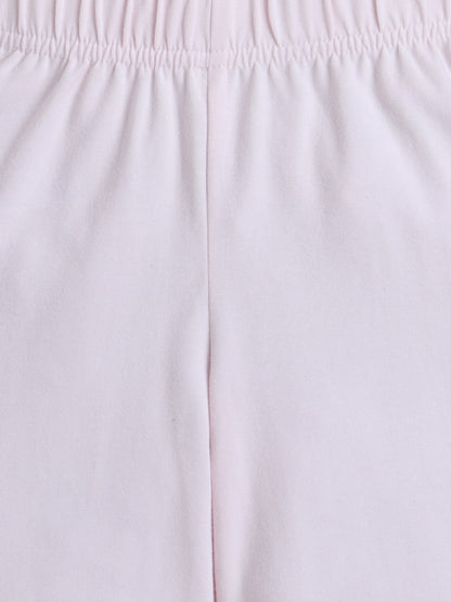 Unisex Solid Shorts - Light Pink