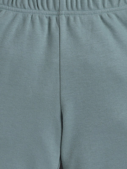 Unisex Solid Shorts - Matte Green