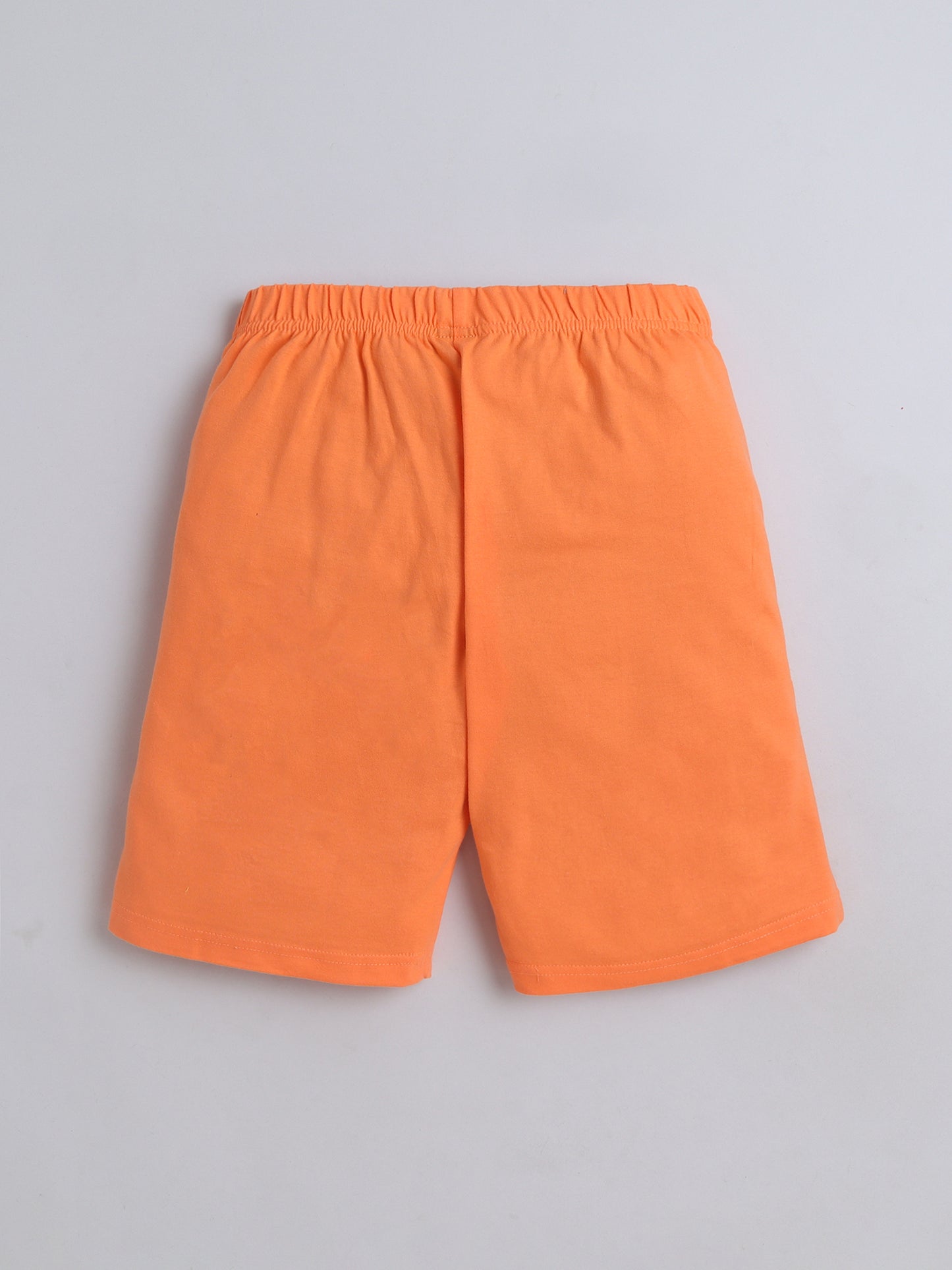 Unisex Solid Shorts - Orange