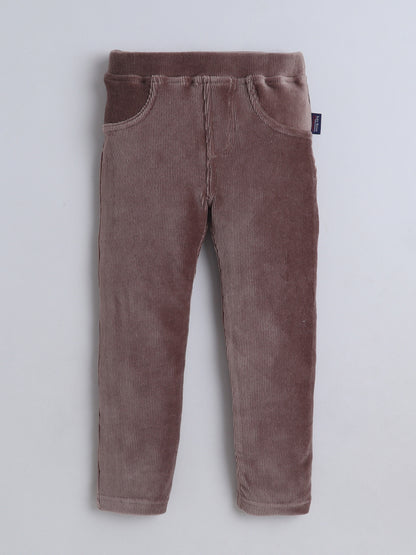Girls Corduroy Pant - Brown