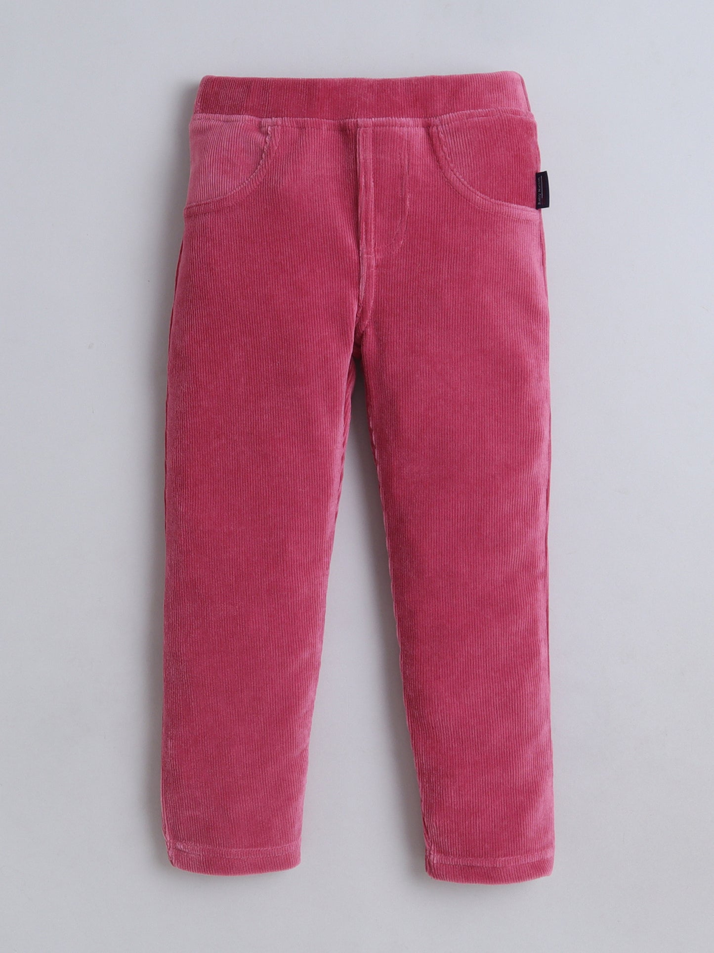 Girls Corduroy Pant - Berry
