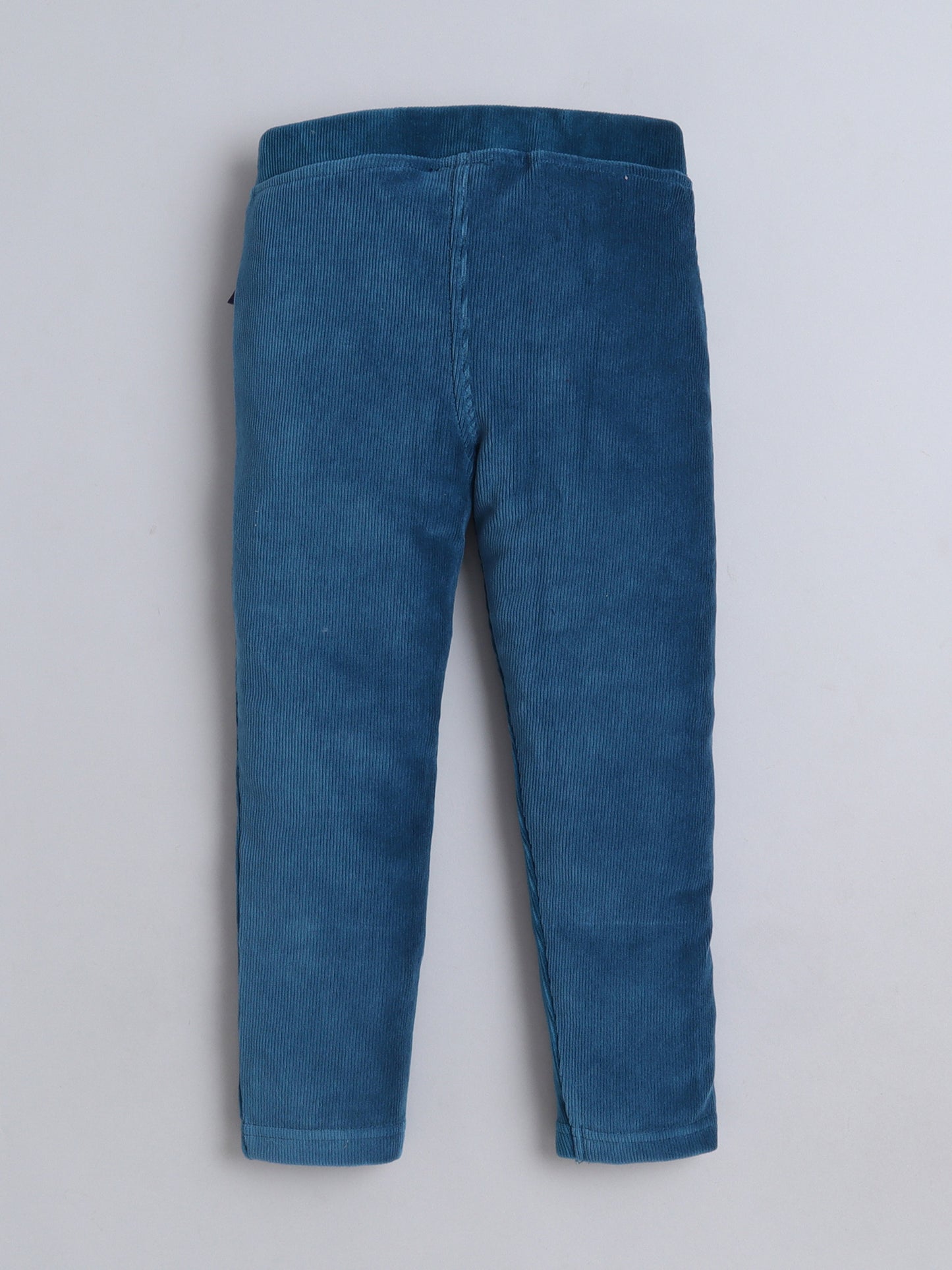 Girls Corduroy Pant - Peacock
