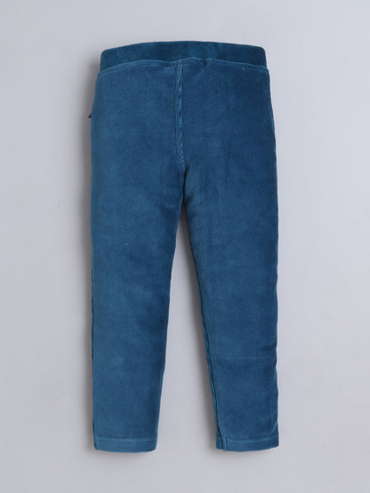 Girls Corduroy Pant - Peacock
