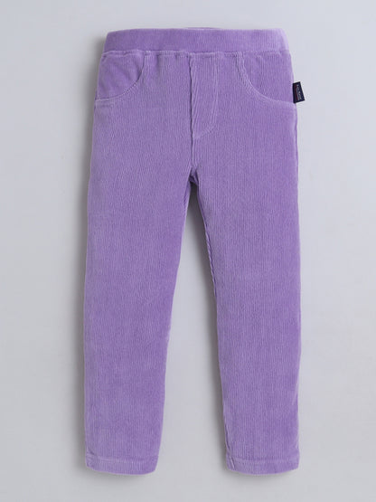 Girls Corduroy Pant - Lavender