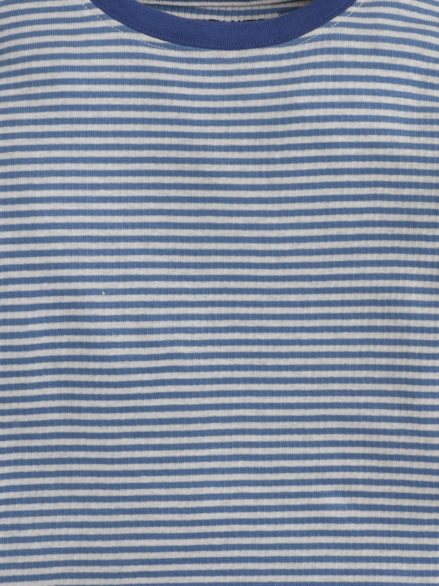 Baby Nation Kids Printed Cotton Night Suit Set- Navy Stripes