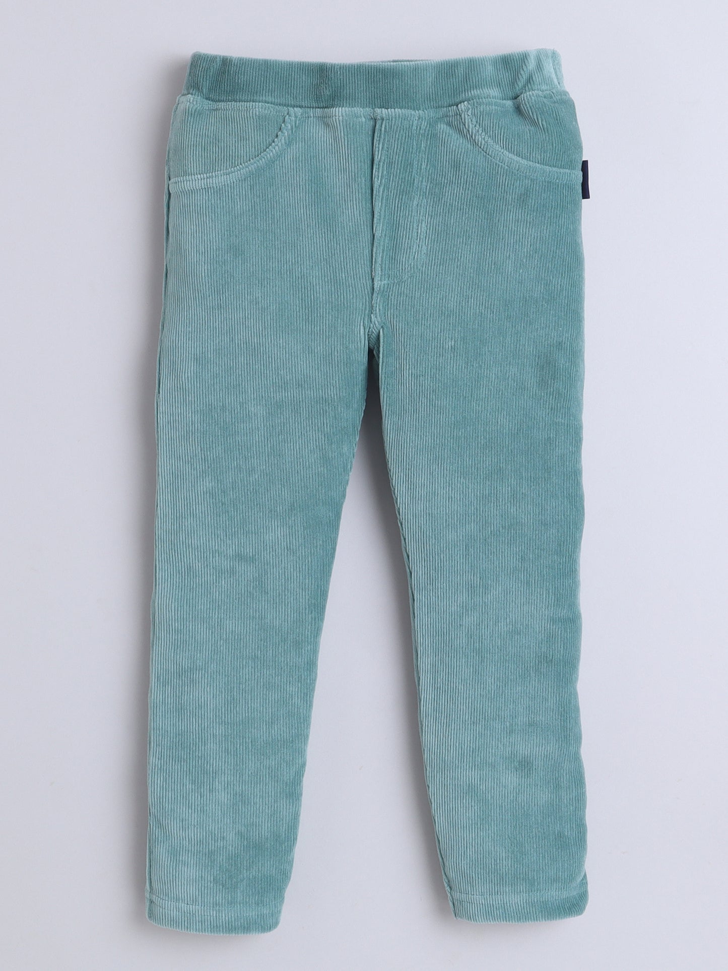 Girls Corduroy Pant - Light Green