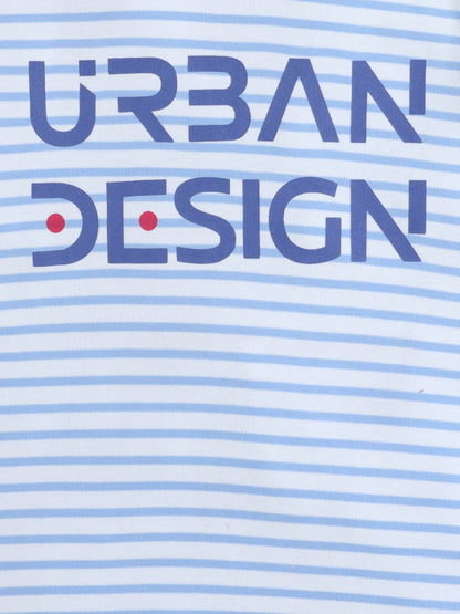 Boys T-Shirt - Blue Striped